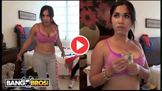 BANGBROS – Big Booty Cuban Maid Angelina Cleans And Gets Fucked!