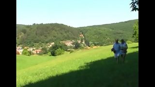 Old and youthful do a scene with wild vehement fucking