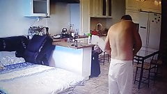 Young couple and Girl doing amateur porn at home (Movies) .