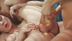 Three Lesbians Play Their Toys And Do Vagina Masturbation